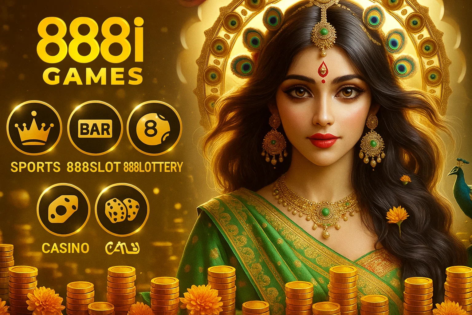 888i Game Casino Interface